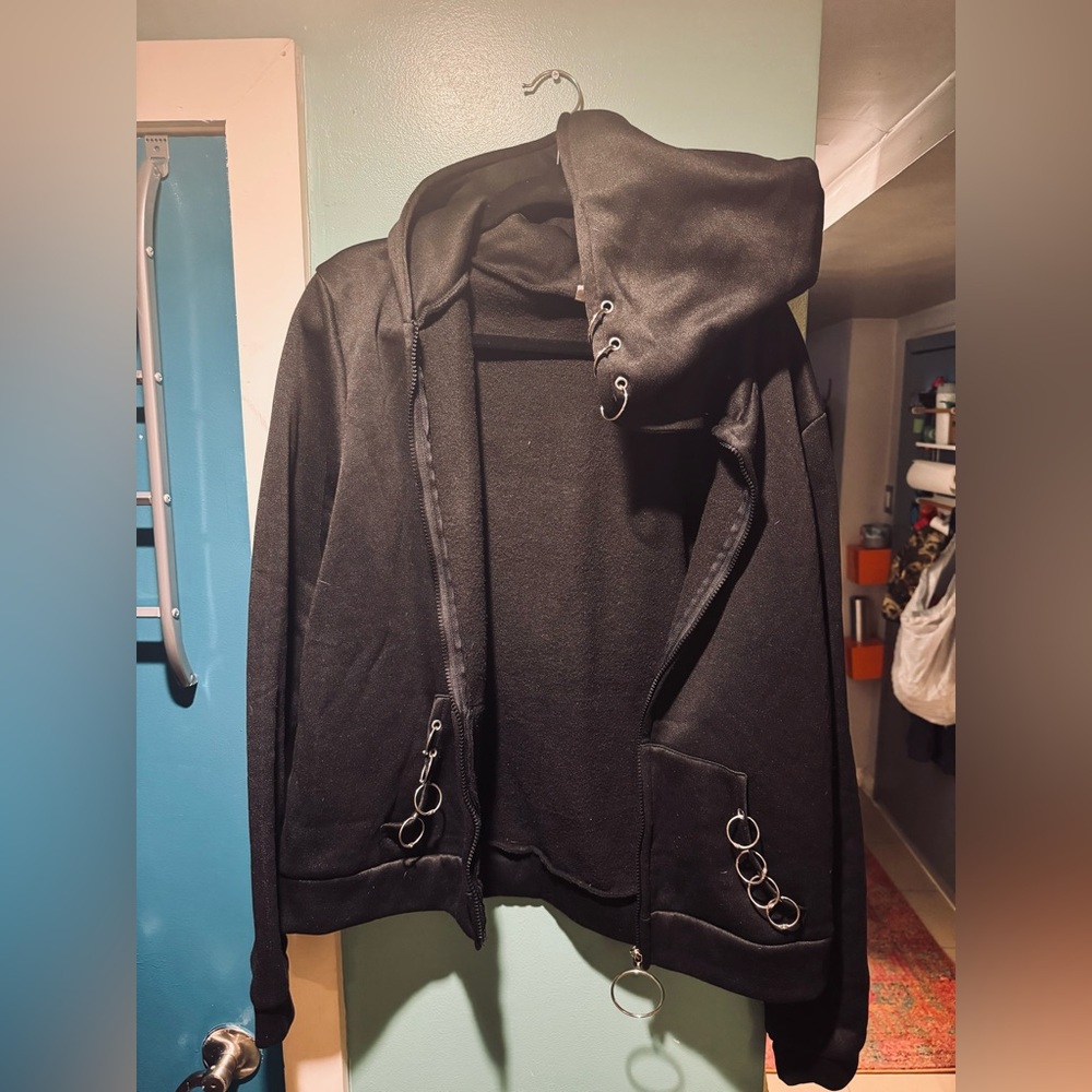 Chain link hoodie